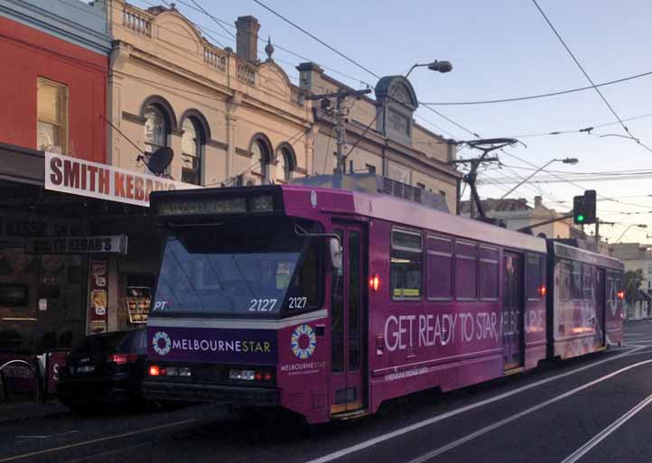 Yarra Trams Class B Melbourne Star 2127